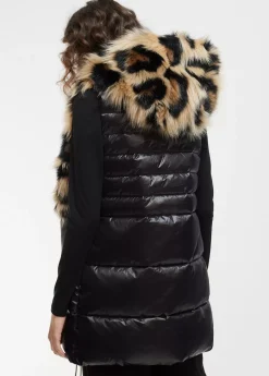 Chaleco pelo combinado