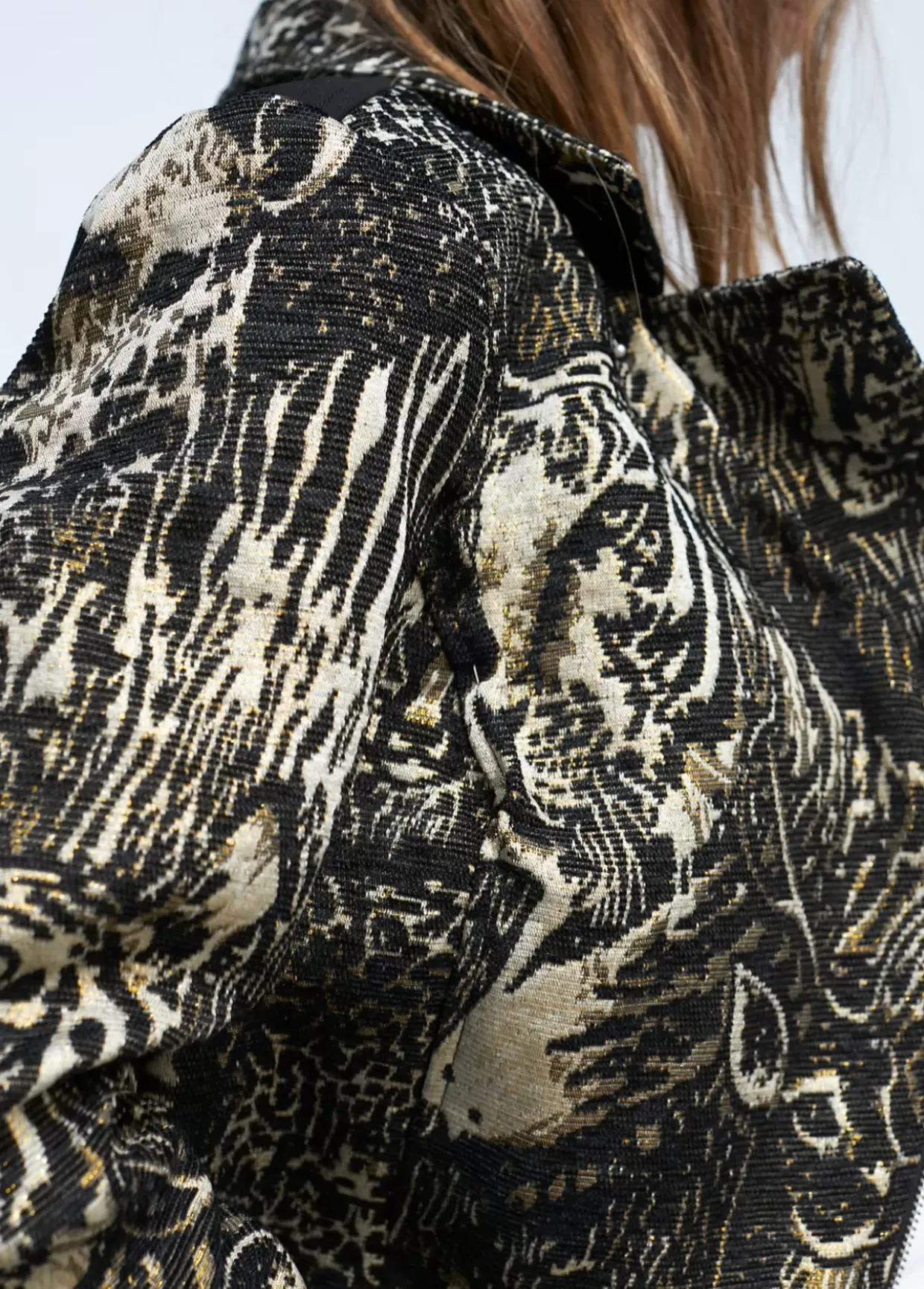 Chaqueta Jacquard animal