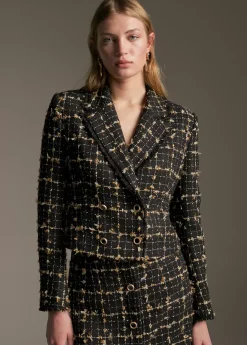 Chaqueta perfecto cuadros