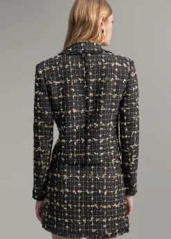 Chaqueta perfecto cuadros