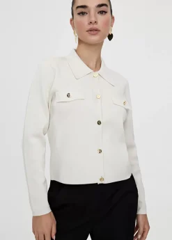 Chaqueta punto con botones