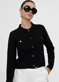 Chaqueta punto con botones