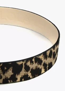 Cinturón ancho maxi hebilla