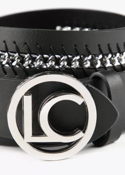 Cinturón cadena dorada