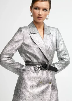 Cinturón cadena dorada