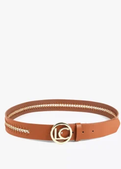 Cinturón cadena dorada