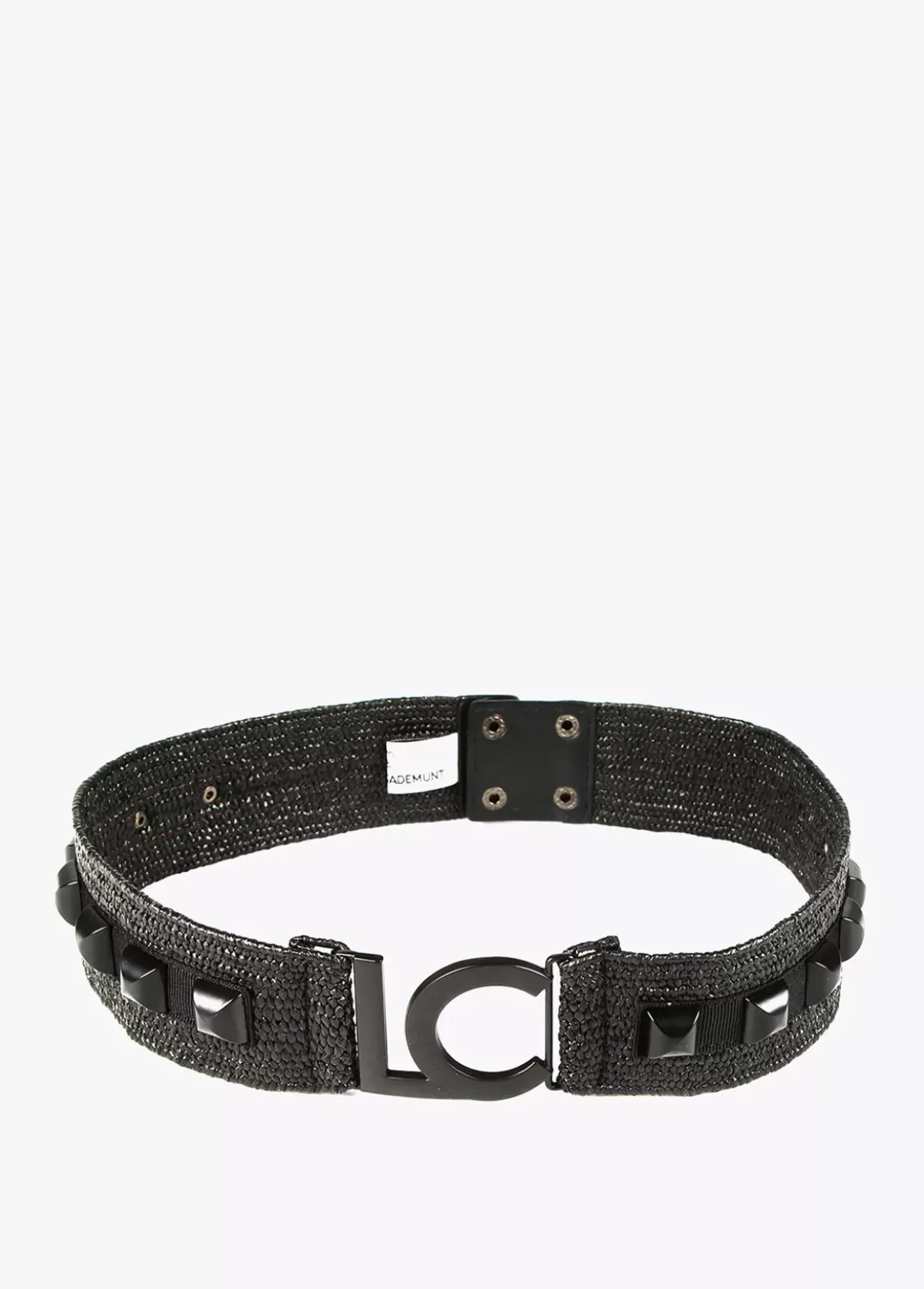 Cinturón efecto ráfia