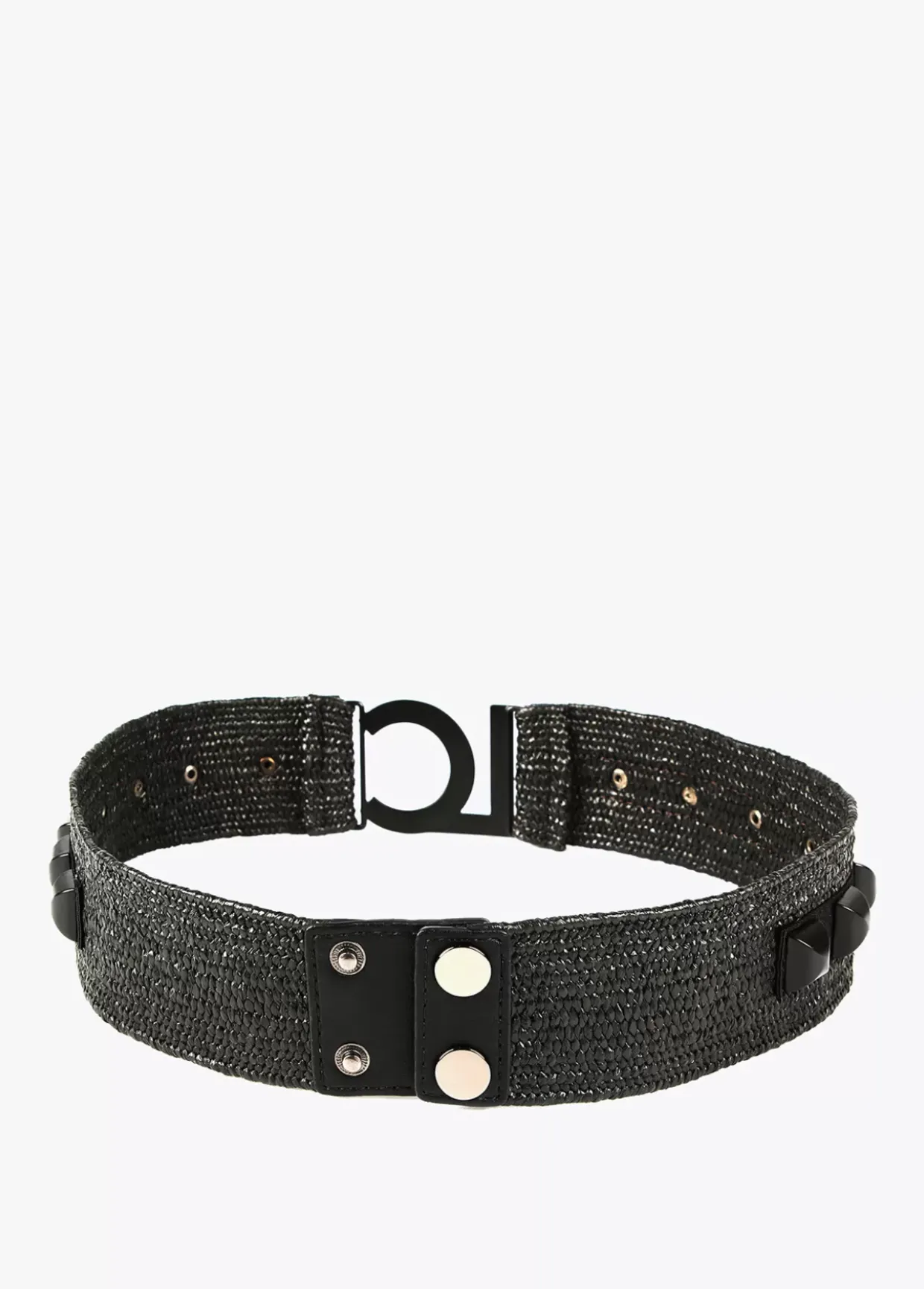 Cinturón efecto ráfia