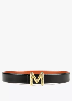 Cinturón piel reversible