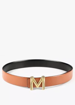 Cinturón piel reversible