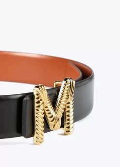 Cinturón piel reversible