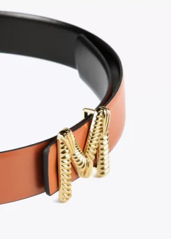 Cinturón piel reversible