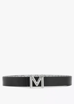 Cinturón reversible gris y negro