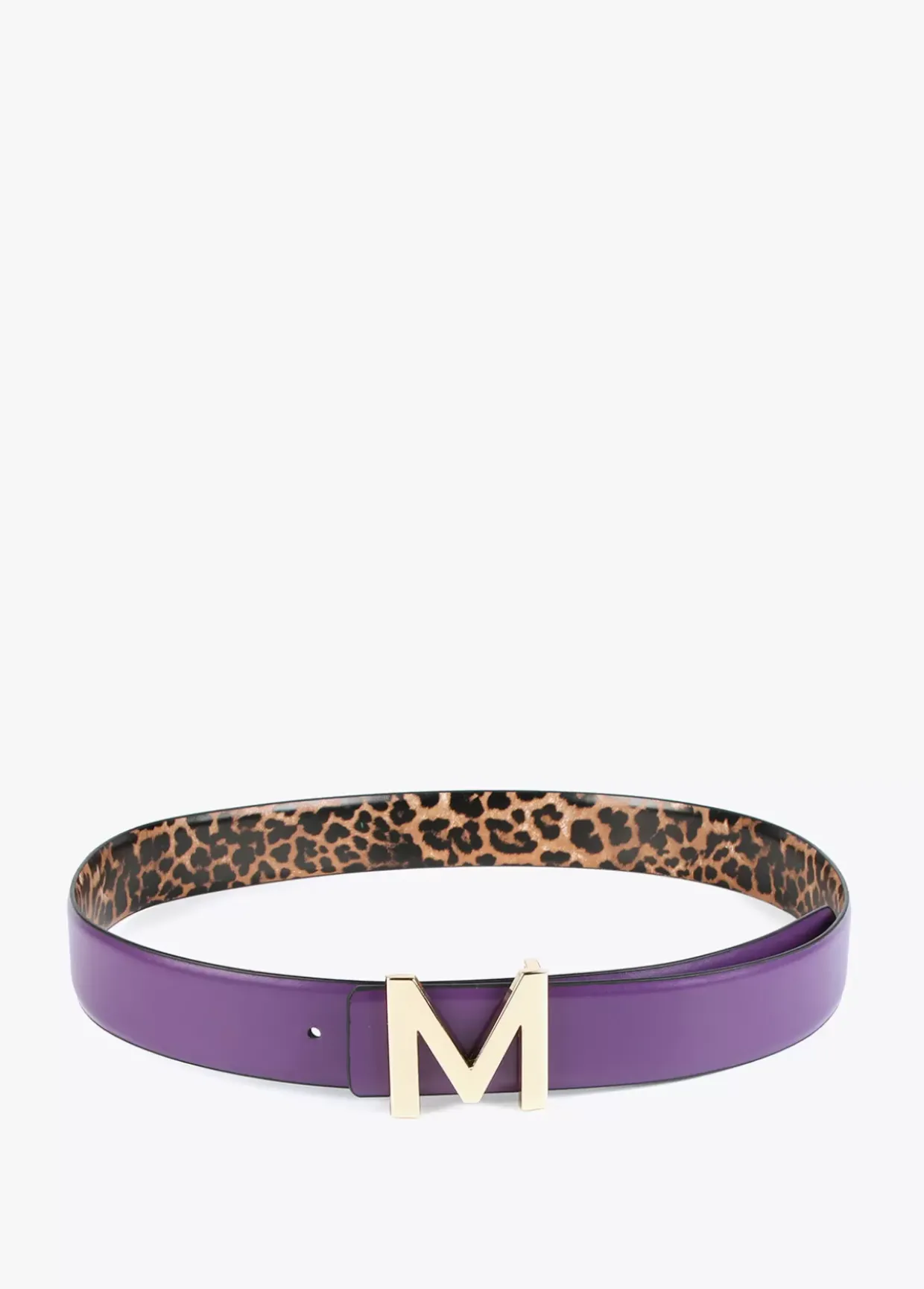 Cinturón reversible hebilla dorada