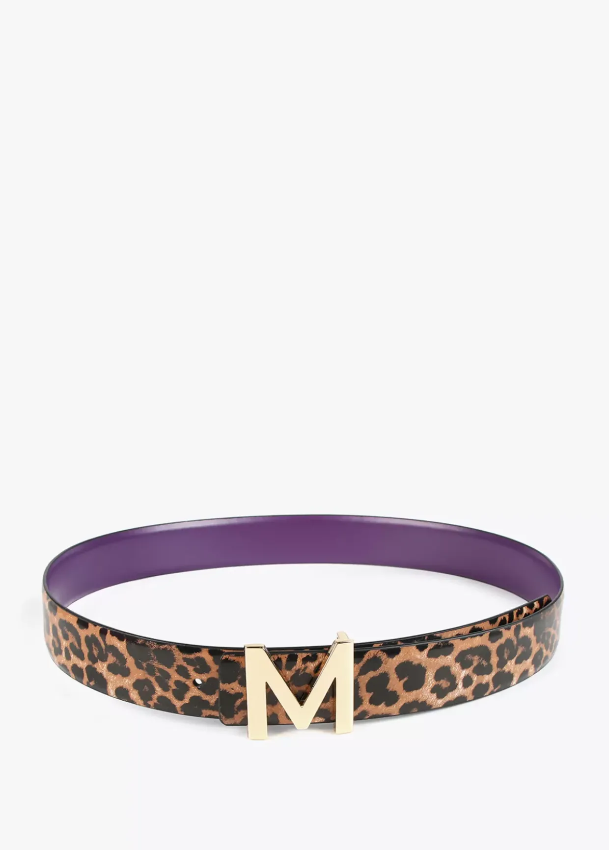 Cinturón reversible hebilla dorada