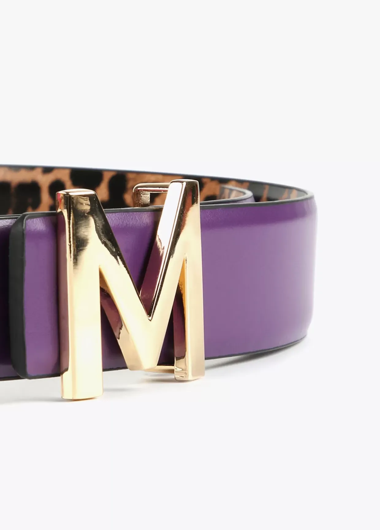 Cinturón reversible hebilla dorada