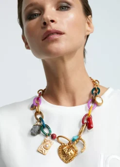 Collar colores y charms