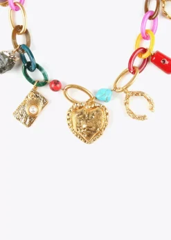 Collar colores y charms