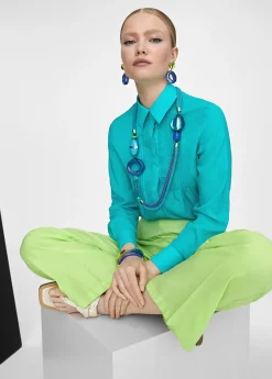 Collar cordóny abalorios