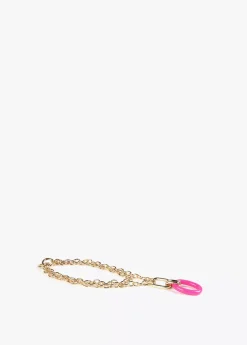 Collar doble cadena y colgante