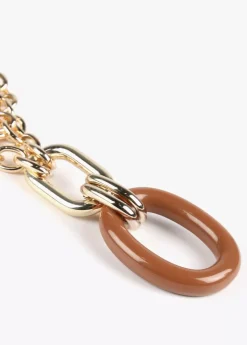 Collar doble cadena y colgante