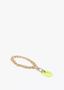 Collar doble cadena y colgante