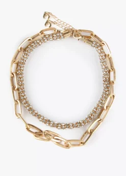 Collar gargantilla doble