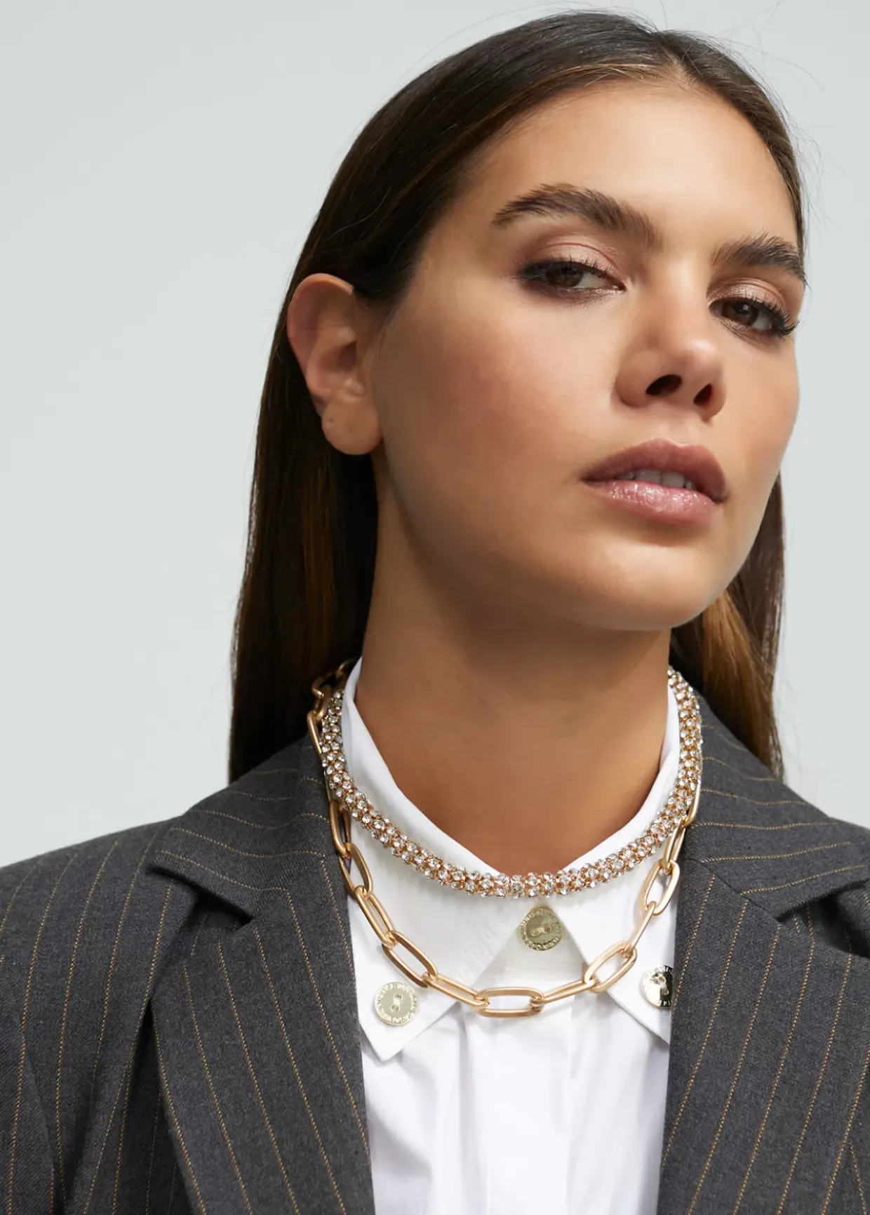 Collar gargantilla doble