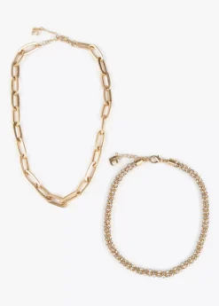 Collar gargantilla doble