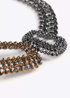 Collar gargantilla doble pieza