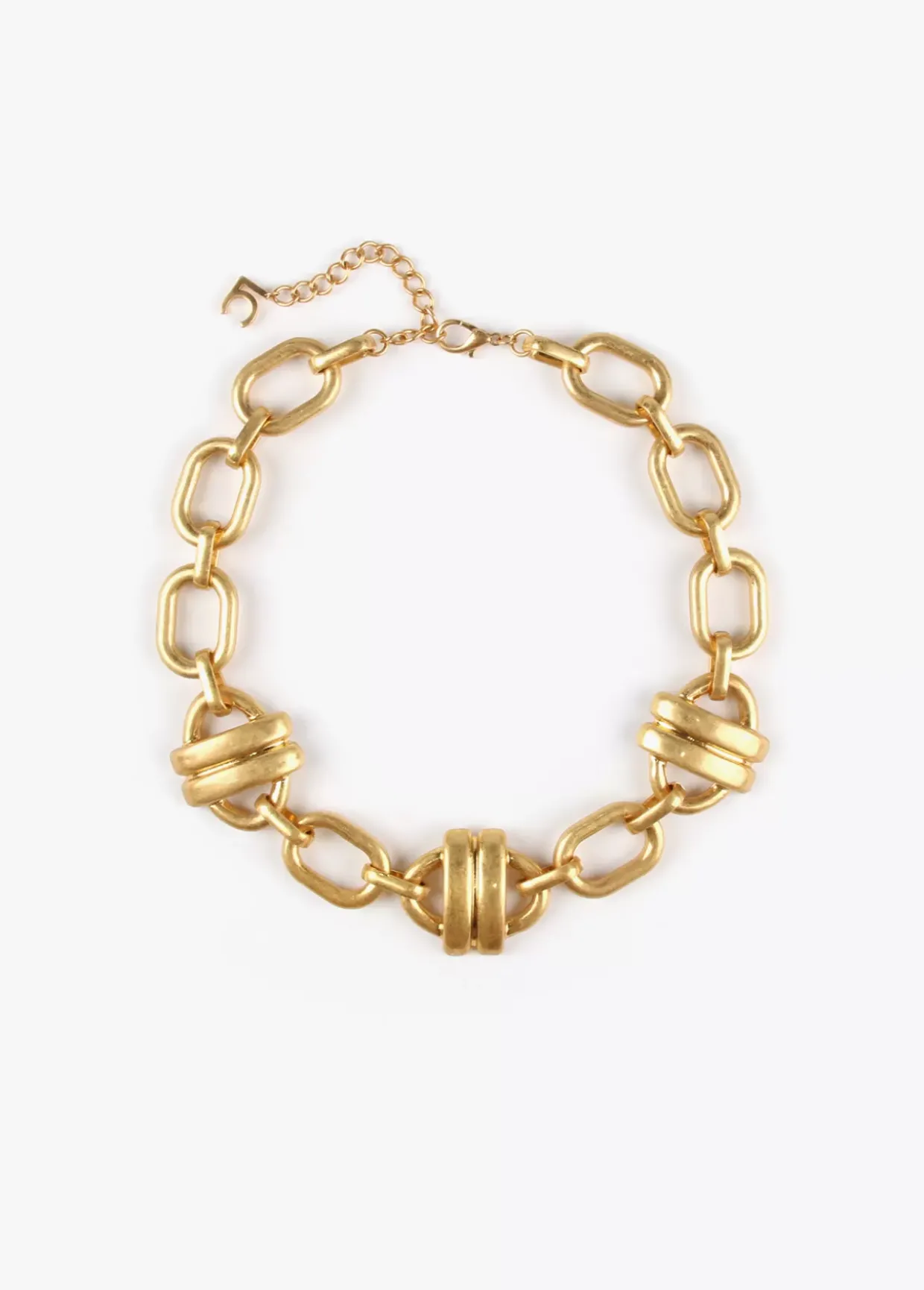 Collar gargantilla dorado