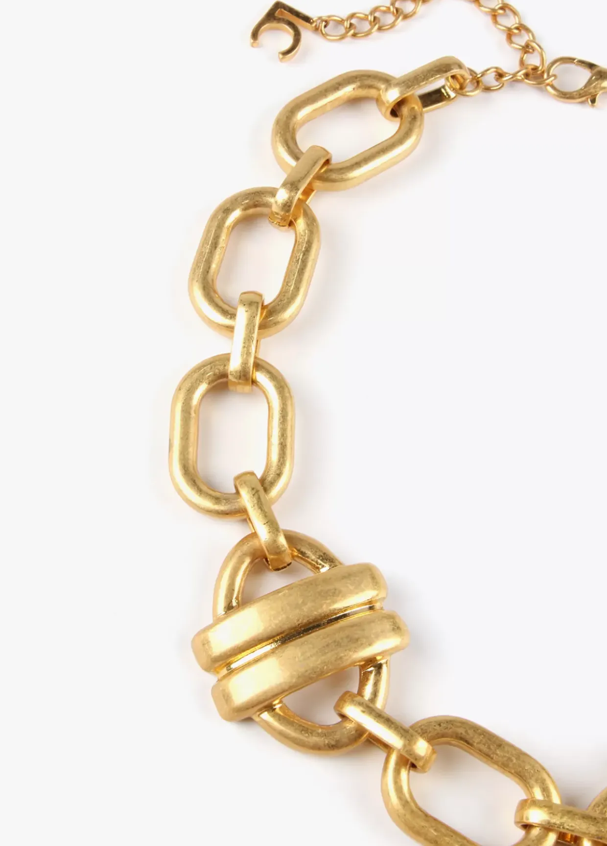 Collar gargantilla dorado