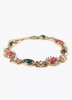 Collar gargantilla piedras