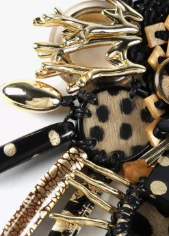 Collar multi abalorios estilo africano