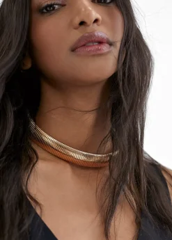 Collar tipo gargantilla elástica