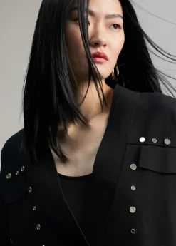 Cárdigan detalle espejos