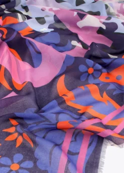 Foulard cara leopardo