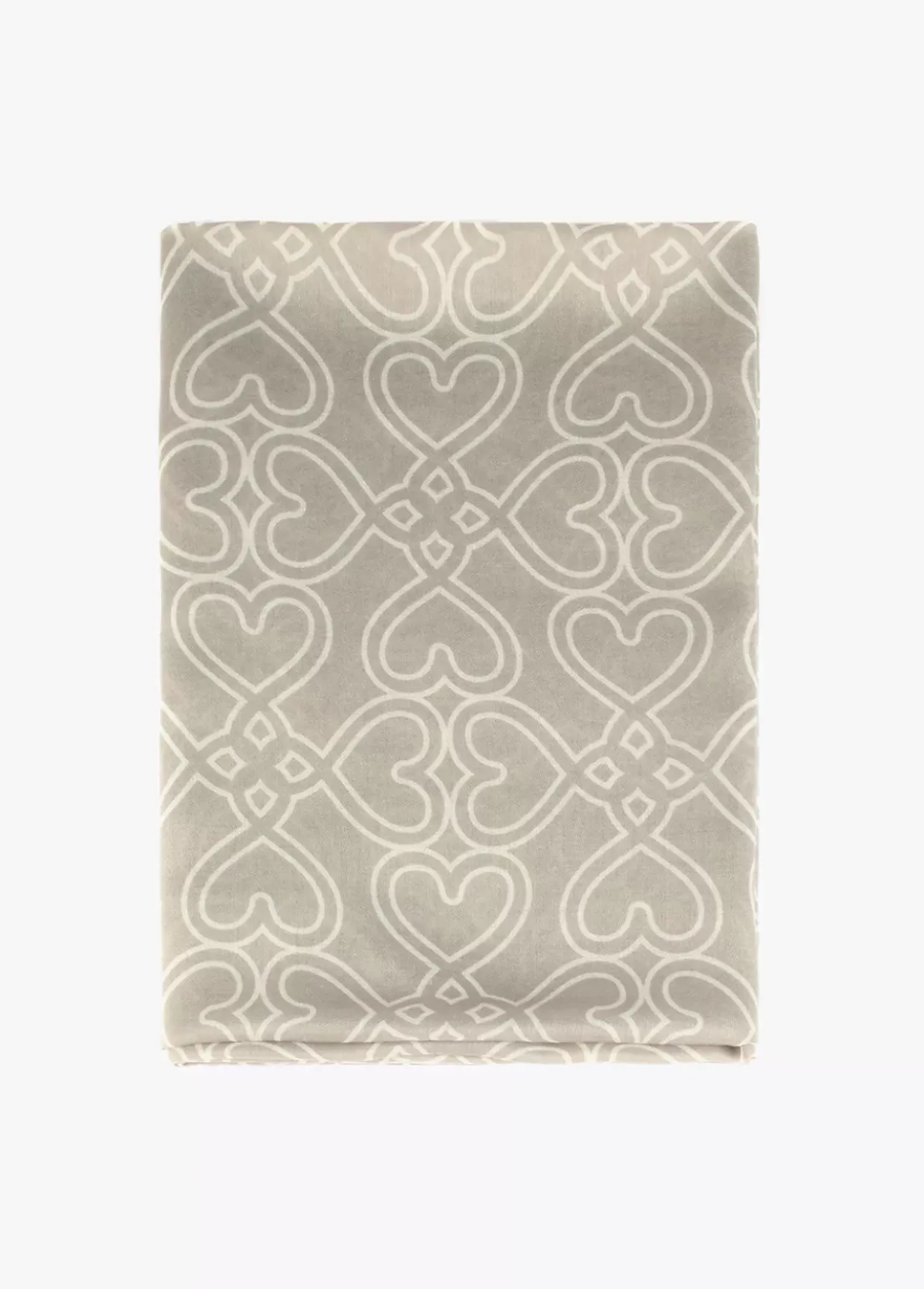 Fular crudo corazones infinitos