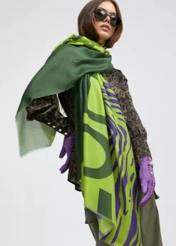 Fular maxi logo y animal