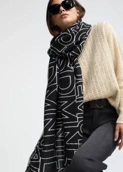 Fular plisado logotipado