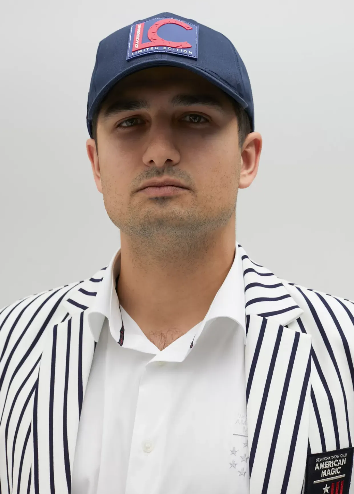 Gorra americana azul edición limitada - Lola Casademunt