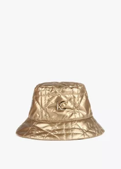 Gorro tipo bucket acolchado