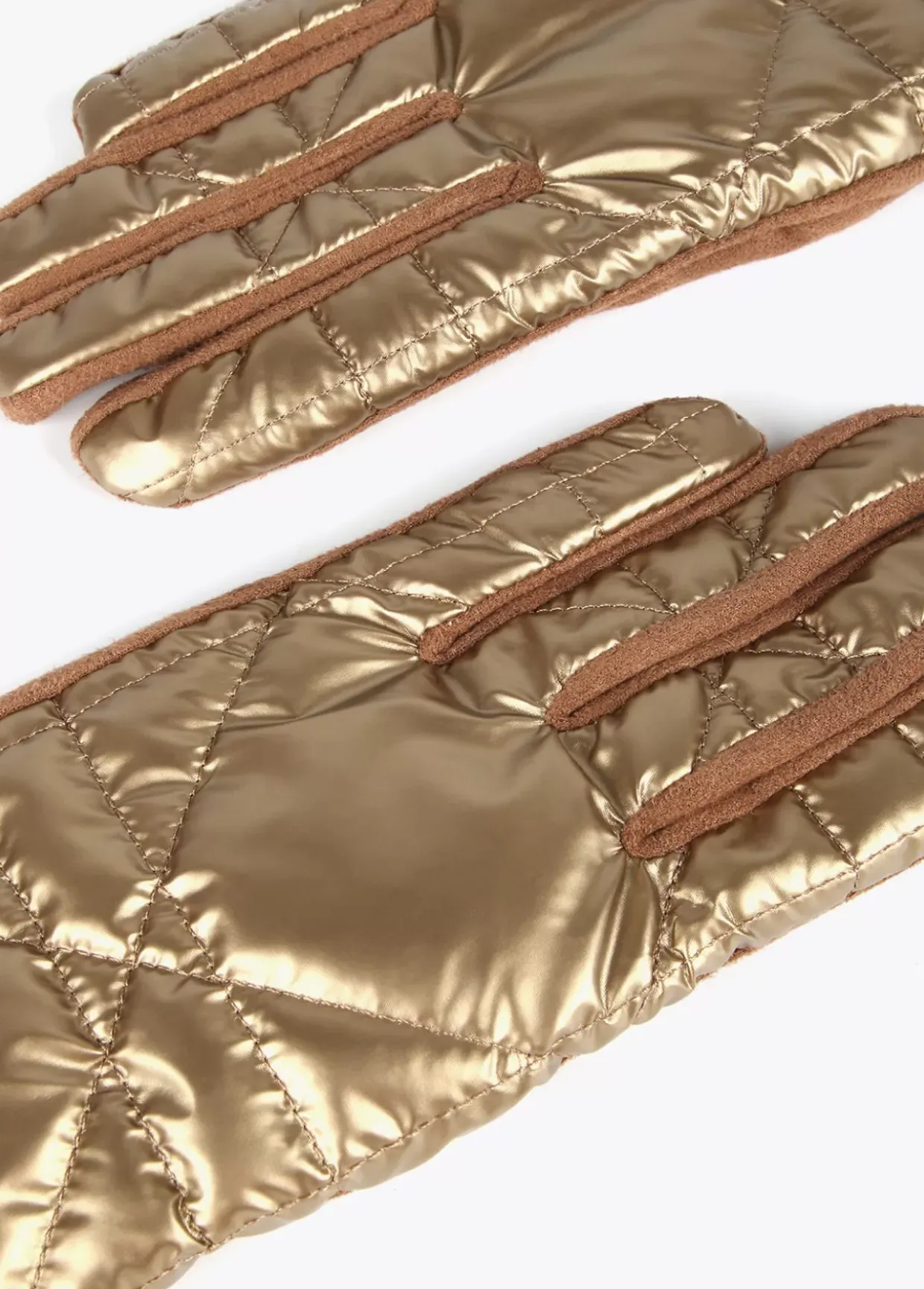 Guantes acolchados con cadena