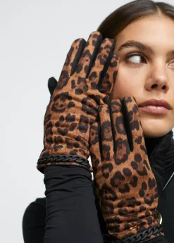 Guantes animal print