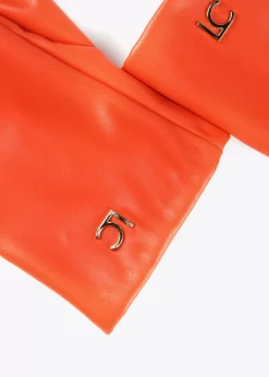 Guantes efecto piel naranja