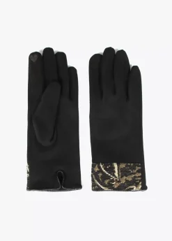 Guantes tejido jacquard