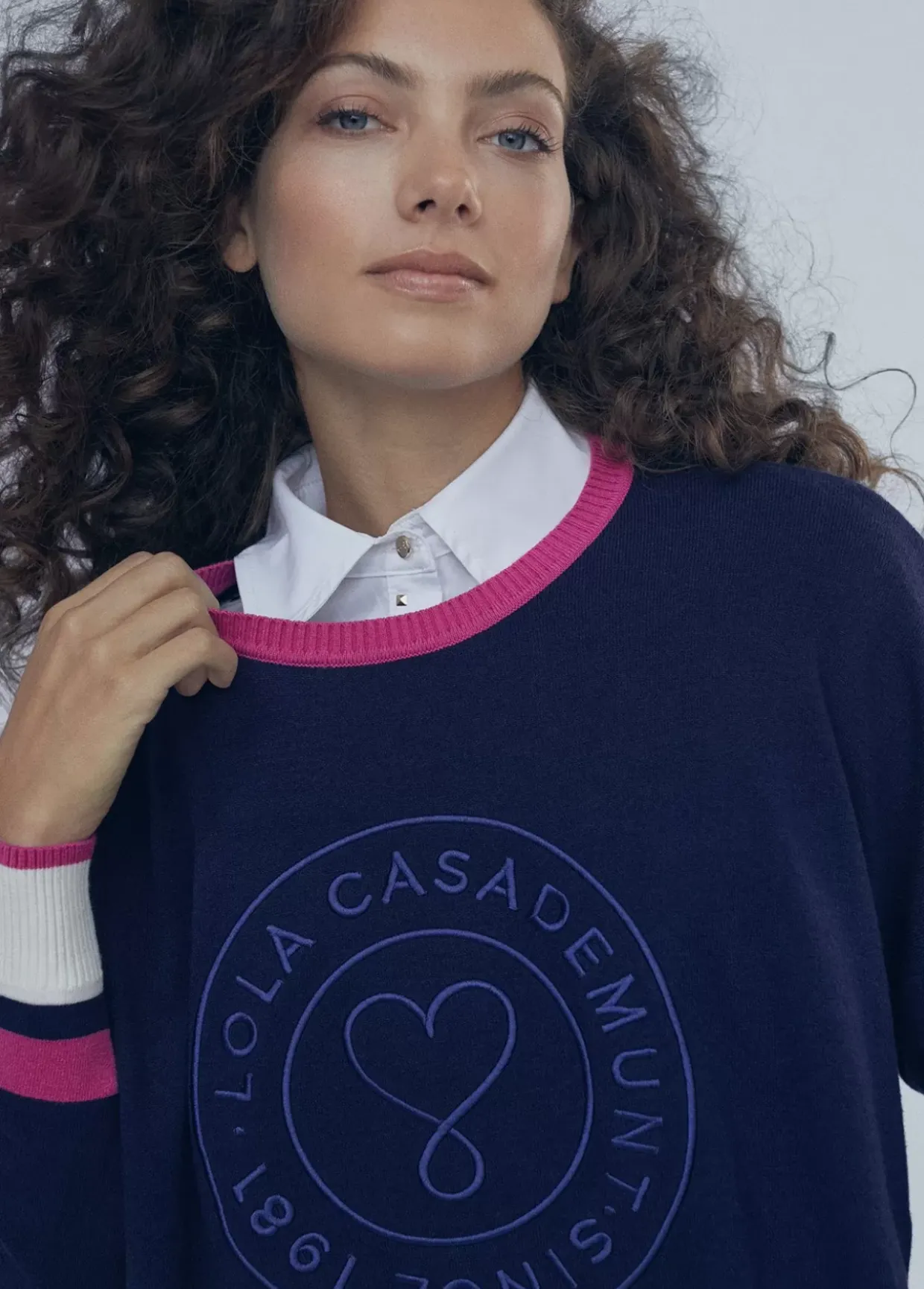 Jersey azul | Ropa | Lola Casademunt