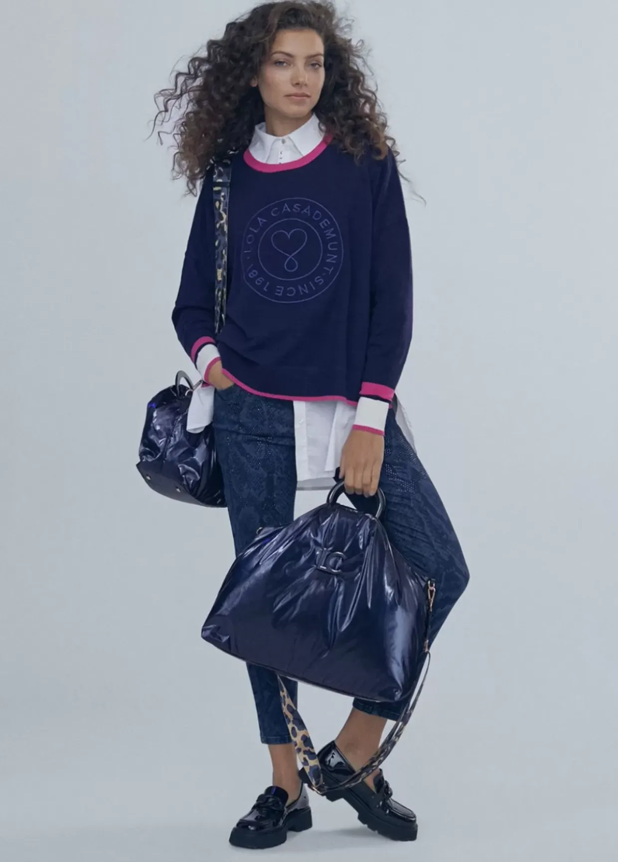 Jersey azul | Ropa | Lola Casademunt