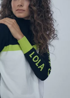 Jersey bicolor |  COLECCIÓN LOLA | Lola Casademunt