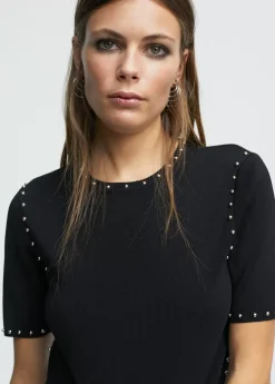 Jersey de punto tachas